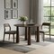 Homeroots 45" Walnut Solid Wood Round Top Dining Table 721127 - alternate 4