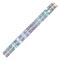 Musgrave Pencil Co Snowflake Glitters Motivational Pencils, 144PK MUS1063D - alternate 1