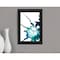 Homeroots Ocean Living Black Framed Print Wall Art 530154 - alternate 2