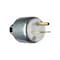 Pass & Seymour Armored Plug, 2 -Pole, 15 A, 250 V, NEMA: NEMA 6-15P, White PS615PACC20 - alternate 2