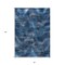 Homeroots 5' X 8' Navy Blue And Sky Blue Abstract Washable Indoor Outdoor Area Rug 587123 - alternate 3