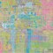 Homeroots 8' X 10' Pink Key Lime And Sky Blue Abstract Washable Indoor Outdoor Area Rug 609217 - alternate 2