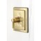Kingston Brass Single-Handle Pressure Balanced Tub and Shower Faucet, Brushed Brass KB5897NDL - alternate 3