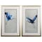 Homeroots Set of Two Blue Heron Framed Art, 2PK 472100 - alternate 1