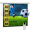Pyle 72 in Portable Motorized Matte White Projector Screen PRJELMT76 - alternate 1