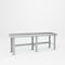 Pucel Workbench with Back and EndsTop, 96 in W x 24 in D x 34 in H, Light Blue B-2496-34 - alternate 1