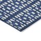 Homeroots 5' X 8' Navy Blue And Ivory Geometric Washable Indoor Outdoor Area Rug 613790 - alternate 5