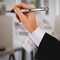 Zebra Pen M/F 301 Stainless Steel Retractable Pen and Pencil Set, 0.7 mm Black Pen, 0.5 mm HB Pencil 57011 - alternate 5