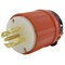 Ac Works Wiring Device, NEMA L22-20P Plug, 20A, 277/480V, 4-Pole 5-Wire, Locking, cULus Listed ASL2220P - alternate 1