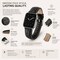Elegani Ostrich-Embossed Leather Watch Replacement Band Compatible with Apple Watch 41mm, Brown OSTPAM-BRN-41mm - alternate 4