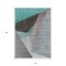 Homeroots 10' X 14' Teal Blue Aqua And Charcoal Abstract Washable Indoor Outdoor Area Rug 582895 - alternate 6