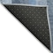 Homeroots 5' X 8' Blue And Gray Striped Washable Indoor Outdoor Area Rug 617837 - alternate 3