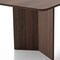 Homeroots 79" Brown Solid Wood Double Pedestal Base Dining Table 712193 - alternate 2