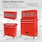Wrightmaster 8-Drawer Rolling Tool Chest Combo with Wheels&Handle, 6 Hanging Hooks, Double Locking System ZoroT248D334R - alternate 5