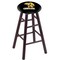 Holland Bar Stool Co Maple Bar Stool, Dark Cherry Finish, Missouri Western State Seat RC30MSDC - alternate 1