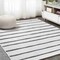 Jonathan Y Colonia Berber Stripe Ivory/Black 3 ft. x 5 ft. Indoor/Outdoor Area Rug SMB125D-3 - alternate 4