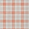 Homeroots 3' X 5' Coral And Beige Plaid Washable Indoor Outdoor Area Rug 601320 - alternate 3