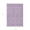 Homeroots 8' X 10' Lavender Lilac And Ivory Floral Washable Indoor Outdoor Area Rug 582359 - alternate 6