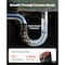 Vevor Drain Cable Sewer Cable 100Ft 1/2In Drain Cleaning Cable Auger Snake Pipe 100ft*1/2 - alternate 4