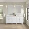 James Martin Vanities Lorelai 72" Double Vanity, Bright White, w/ 3 CM Siberian Silestone Top 424-V72-BW-3SFR - alternate 4
