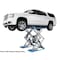 Atlas Automotive Equipment Slp9K Full-Rise Scissor Lift 9000 Lb. Capacity ATTD-SLP9K-FPD - alternate 6