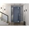 Vdomdoors Steel Door Cynex 6777 Grey Sidelight Exterior Window Stainless Inserts Single Modern Painted-W32+12 CYNEX6777EXD-GRE-W32+12 x H80-Right-hand Outswing - alternate 3
