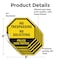 Signmission No Trespassing No Soliciting Police, 6 inch X 6 inch, Vinyl Decal, 5PK OC-D-5PACK-6-102 - alternate 3
