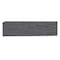 Durakwik Stone Siding Panel, 13 in L, 48 in W, 1-1/2 in Thick, Interlocking Edge, Coal Mine, 4PK 301CMP - alternate 1
