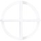 Barwalt Dual-Sided Tile Spacers, 1/16 in, 4 Corner Shape, 100PK 15TSX2X - alternate 3