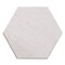 Andova Tiles Deroe- Hex 9-in. x 10-in. Hexagon Honeycomb Matte Porcelain Wall & Floor Tile, 9PK ANDDERH1355 - alternate 5