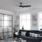 Vaxcel Winnetka, 52 in, Black Ceiling Fan, Black Blades, LED, Remote, DC Motor F0144 - alternate 3