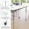 Flash Furniture Commercial Adjustable Height Rectangular Activity Table - Locking Casters-White XU-A2448-REC-WHT-T-A-CAS-GG - alternate 4