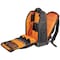 Klein Tools Tool Backpack, Black/Orange, 1680d Ballistic Weave Body; Hard Molded Polypropylene Bottom 62805BPTECH - alternate 5