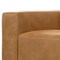 Homeroots 44" Sienna Leather Modular Sofa With Brown Legs 641033 - alternate 6