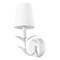 Z-Lite Aslin Textured White 1 Light Wall Sconce 830-1S-TXWH - alternate 5