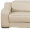 Homeroots 76in Beige and Silver Italian Leather Power Reclining Loveseat 633750 - alternate 6