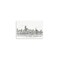 Homeroots Monochrome City Skyline Sketch Unframed Print Wall Art 399077 - alternate 3