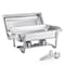 Vevor 5 Qt 4 Pack Round Chafing Dish Buffet Set Full-Size Pan Stainless Steel Gold, 4PK HZ-831B - alternate 1