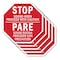 Signmission Stopsound Horn Proceed with Caution, 10 inch X 10 inch, Aluminum Metal Signs, 5PK OC-A-5Pack-10-25 - alternate 1