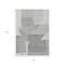 Homeroots 8' X 10' Linen And Gray Abstract Washable Indoor Outdoor Area Rug 632164 - alternate 3