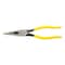 Klein Tools 8 7/16 in D203 Needle Nose Plier, Side Cutter Plastic Dipped Handle D203-8 - alternate 10