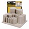 Scotch Felt Pad Protectors, Assorted Sizes and Shapes, Beige, 199PK FP845-199NA - alternate 1