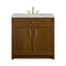 James Martin Vanities Bellshire 36" Single Vanity, Honey Oak w/ 3 CM Ethereal Noctis Silestone Top 660-V36-HNO-3ENC - alternate 1