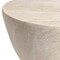 Leisuremod Loft Modern Fiberstone Hourglass Side Table, Weather-Resistant, Fully Assembled LST14SM - alternate 3