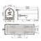 Solar Group Grayson T1 Gray Steel Rural Post Mount Mailbox ST100000 - alternate 4