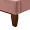 Homeroots Blush Solid Wood Queen Tufted Upholstered Velvet Bed 544751 - alternate 7