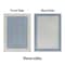 World Rug Gallery Contemporary Braided Weather Resistant Reversible Indoor/Outdoor Rug 2 ft x 7 ft Blue WR112BLUE2X7 - alternate 3