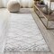 Jonathan Y Asilah Moroccan Modern Diamond Light Gray 2 ft. x 10 ft. Runner Rug MOH300A-210 - alternate 1