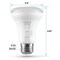 Luxrite BR20 LED Light Bulb, 7W (78 Watt Equivalent), 5CCT 2700K 3000K 3500K 4000K 5000K, 12PK LR31627 - alternate 4