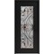 Vdomdoors Aluminum Door Iron 1633 Black Entry Steel Metal Classic Painted 36 x 80 (36 x 80)-Right Inswing IRON1633EXD-BLK-W36xH80-RH-I - alternate 1